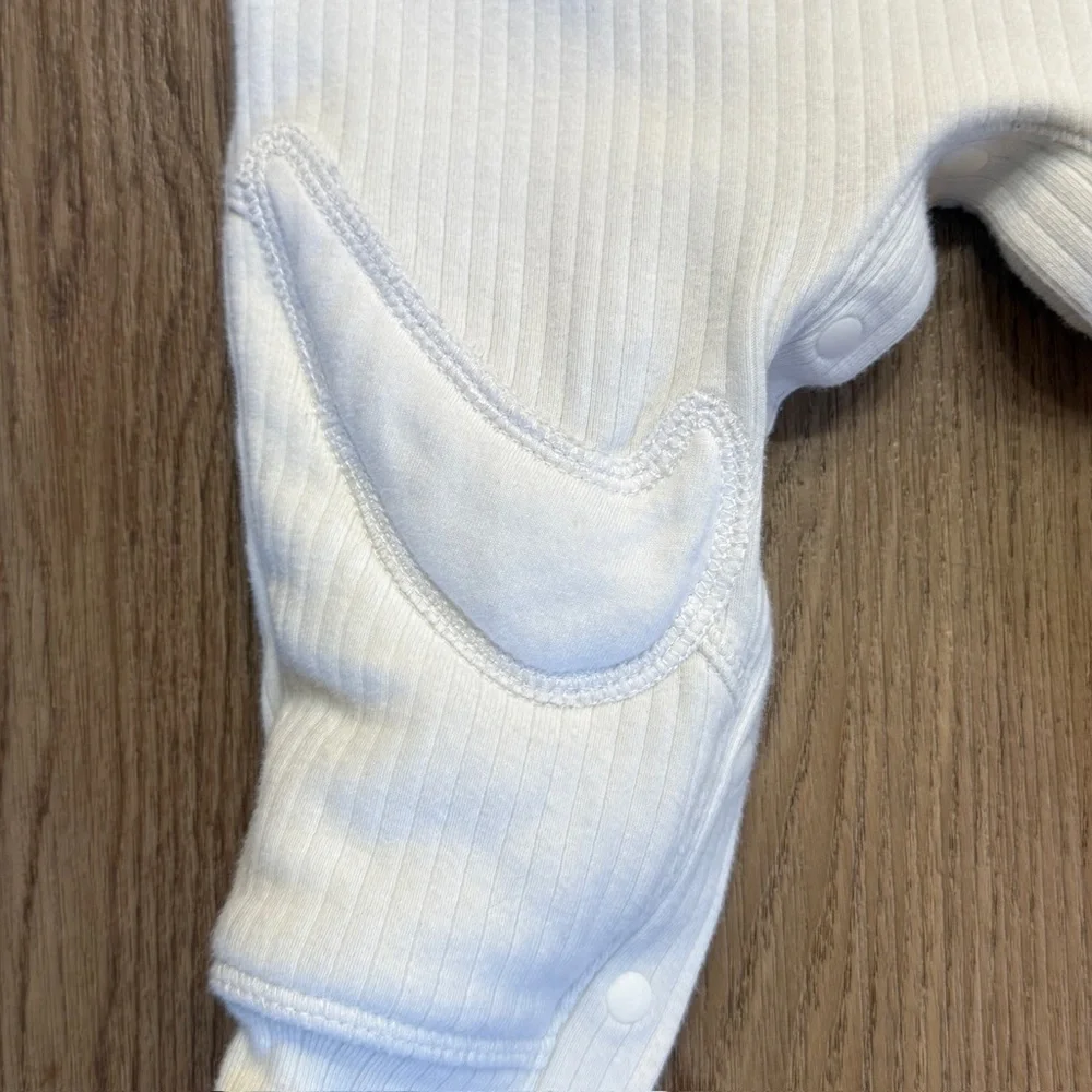 Nike ReadySet Baby Bodysuit White Romper 12 Months